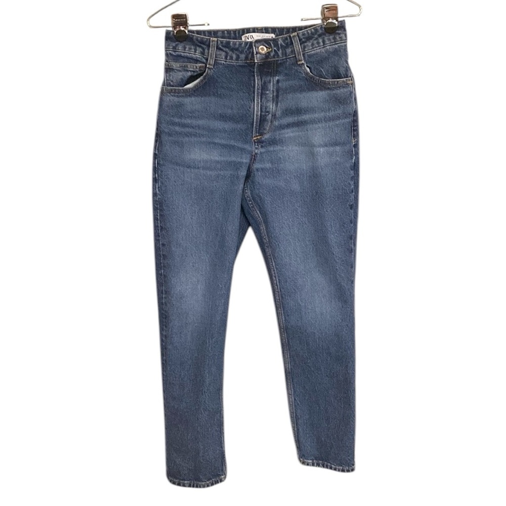 Zara Jeans, Button Fly with Flap Cover, Size 4